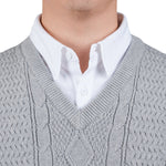 United Colors of Benetton Men's Cable Knit Vest