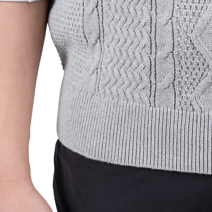 United Colors of Benetton Men's Cable Knit Vest