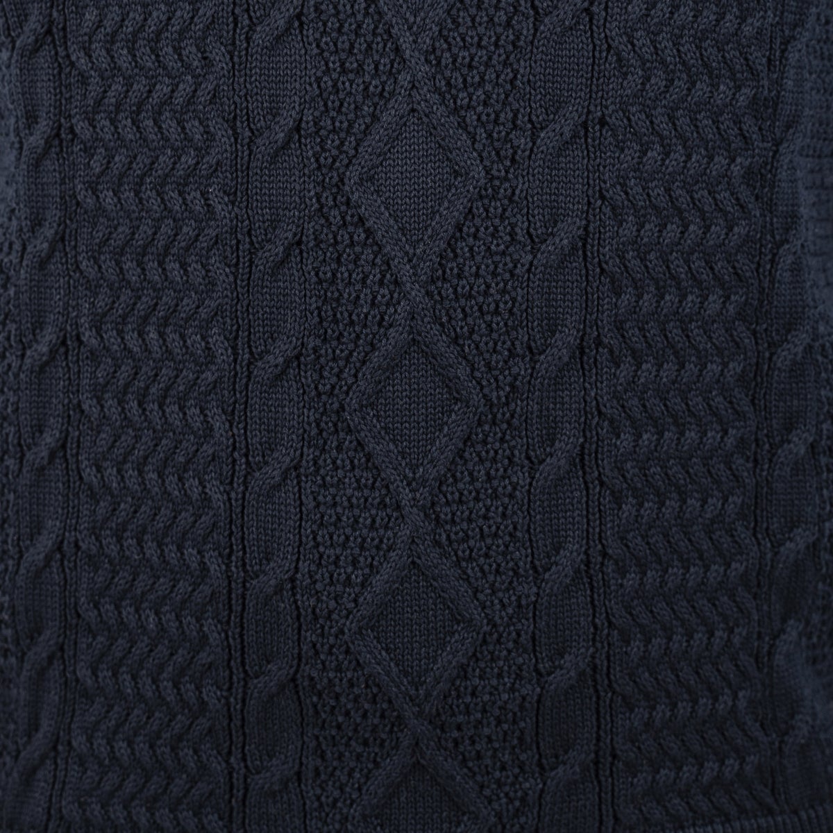 United Colors of Benetton Men's Cable Knit Vest