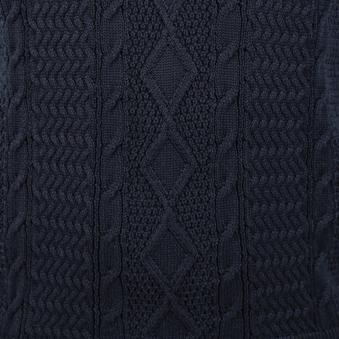 United Colors of Benetton Men's Cable Knit Vest