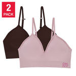 DKNY Women's Seamless Bra, 2-pack