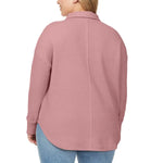 Buffalo Women’s Waffle V-neck Collar Top