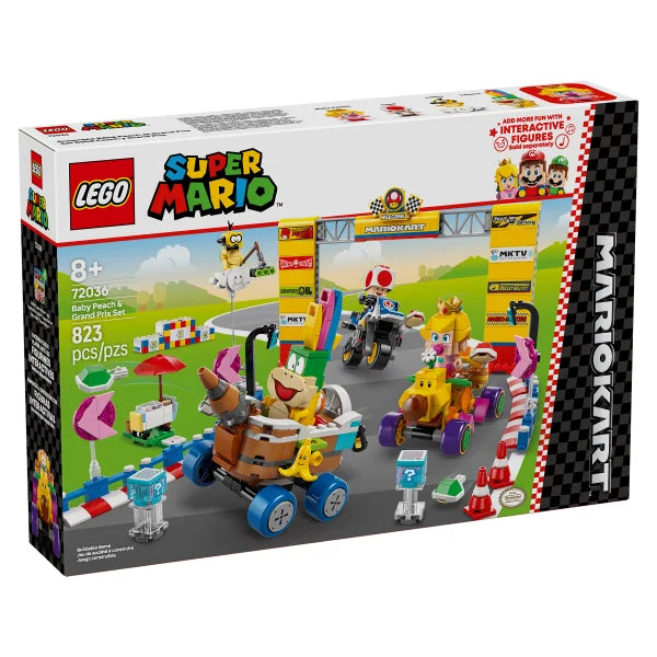 LEGO Super Mario: Mario Kart Baby Peach & Grand Prix Set
