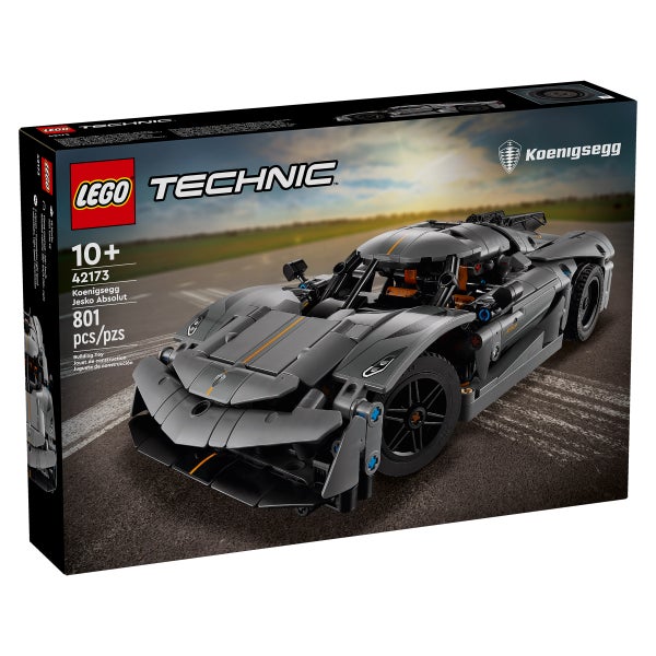 LEGO Technic Koenigsegg Jesko Absolut Grey Hypercar Sports Car