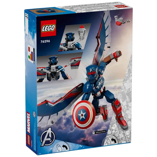 LEGO Marvel New Captain America Construction Figure