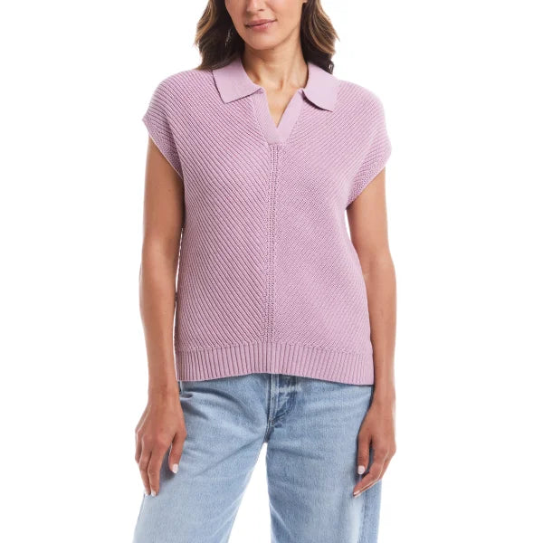 Weatherproof Vintage Women's Cotton Cap Sleeve Top