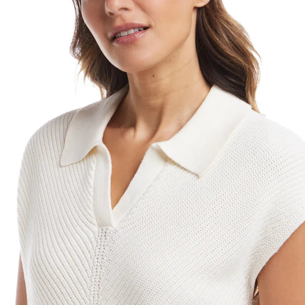 Weatherproof Vintage Women's Cotton Cap Sleeve Top