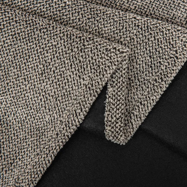 Safdie & Co. Two-Tone Textured Room Darkening Curtain Panel, 2 panel