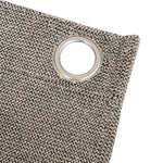 Safdie & Co. Two-Tone Textured Room Darkening Curtain Panel, 2 panel