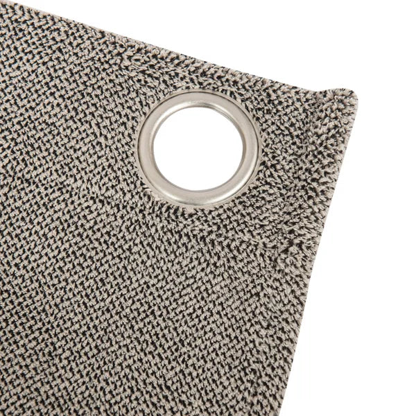 Safdie & Co. Two-Tone Textured Room Darkening Curtain Panel, 2 panel