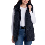 Weatherproof Women's Long Puffer Vest