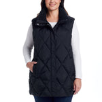 Weatherproof Women's Long Puffer Vest