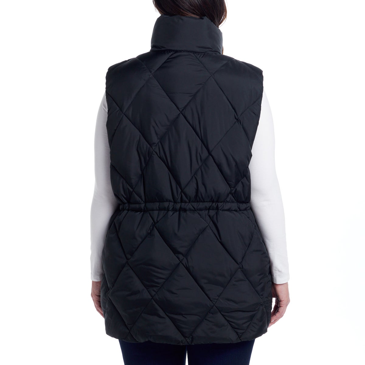 Weatherproof Women's Long Puffer Vest