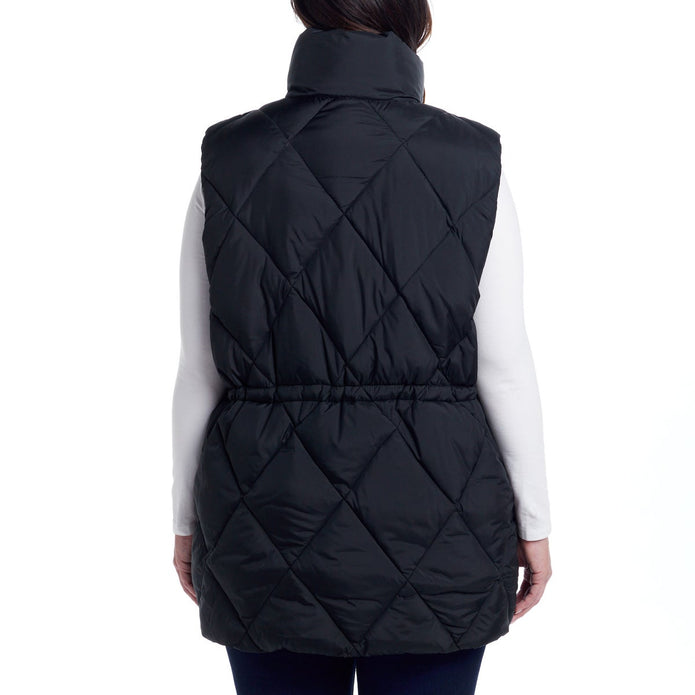Weatherproof Women's Long Puffer Vest