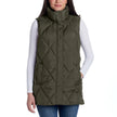 Weatherproof Women's Long Puffer Vest