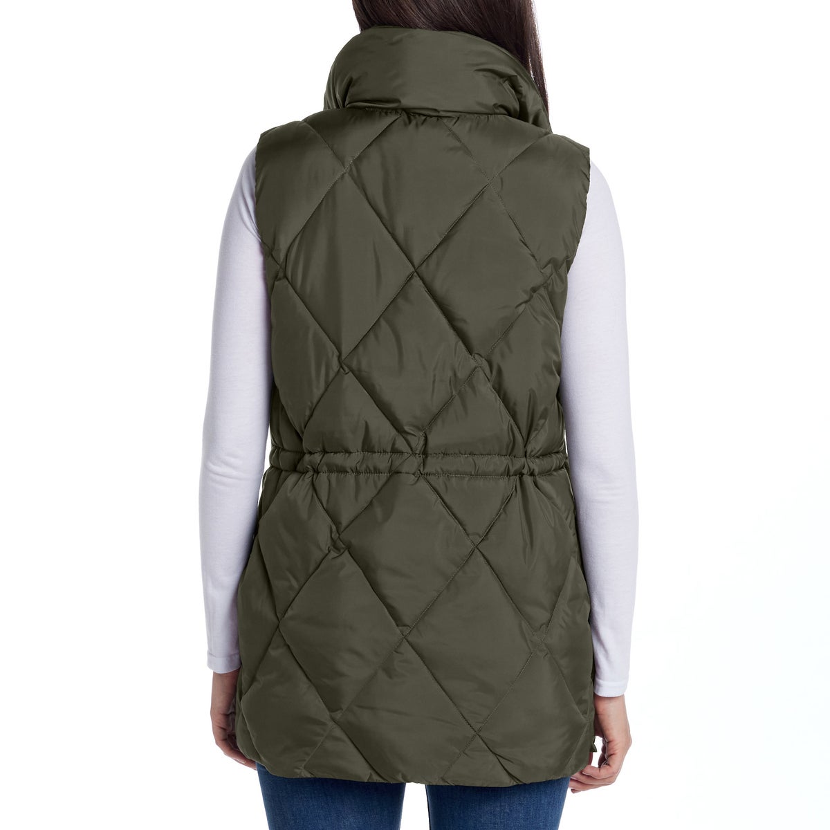 Weatherproof Women's Long Puffer Vest