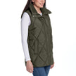 Weatherproof Women's Long Puffer Vest