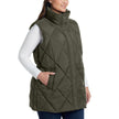 Weatherproof Women's Long Puffer Vest