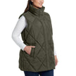Weatherproof Women's Long Puffer Vest