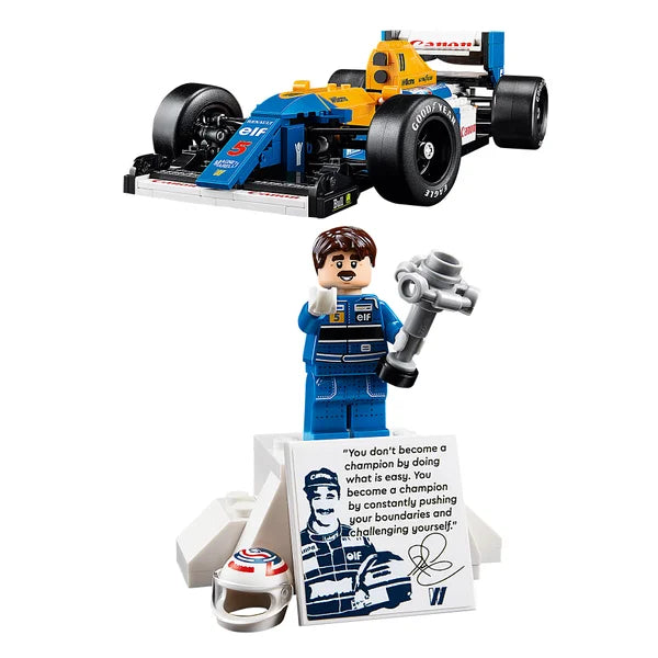 LEGO Icons Williams Racing FW14B & Nigel Mansell