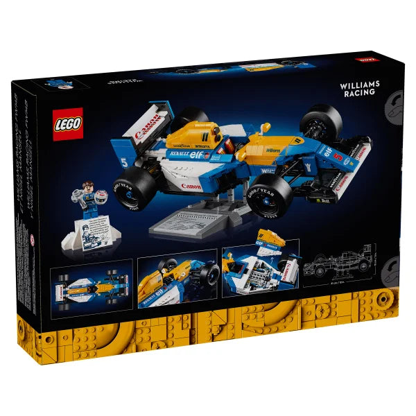 LEGO Icons Williams Racing FW14B & Nigel Mansell
