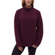 Bench Women’s Funnel Neck Pullover - Dark Red