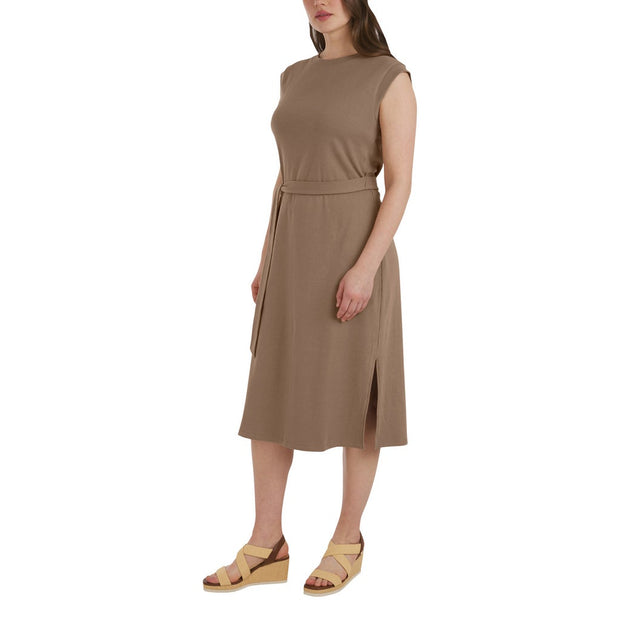 LANDS’ END Women's Sleeveless Rib Dress