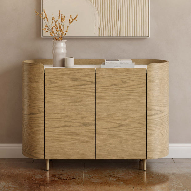 Loxley Rowe Bruna 121.9 cm (48 in.) Accent Console with Sintered Stone Top