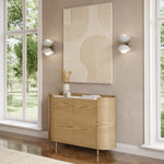 Loxley Rowe Bruna 121.9 cm (48 in.) Accent Console with Sintered Stone Top