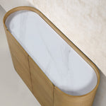 Loxley Rowe Bruna 121.9 cm (48 in.) Accent Console with Sintered Stone Top