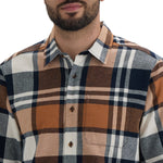 frank. by Frank And Oak Men's Long Sleeve Flannel Shirt