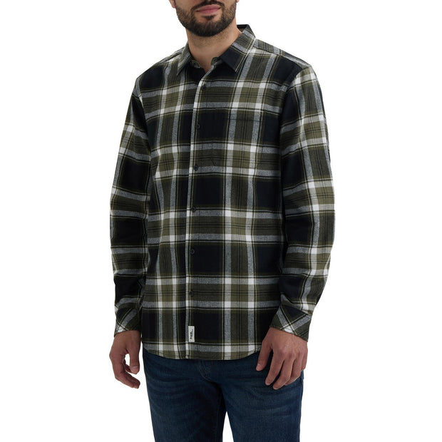 frank. by Frank And Oak Men's Long Sleeve Flannel Shirt