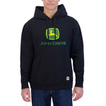 John Deere Men's Fleece Embroidered Hoodie