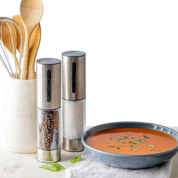 Trudeau OneTouch Electric Salt and Pepper Mills