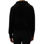 United Colors of Benetton Women’s Mock Neck Eyelash Full Zip Cardigan