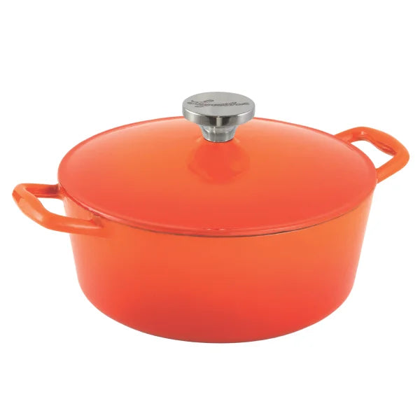 Lagostina Tuscan Collection - Sienna Enameled Cast Iron Casserole, 5.7 L (6 qt.)