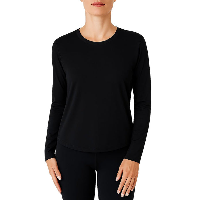 Seg’ments Women’s Merino Wool Long Sleeve Top - Black