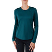 Seg’ments Women’s Merino Wool Long Sleeve Top - Teal