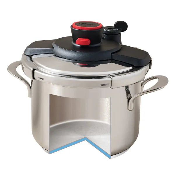 Lagostina Pratica Pressure Cooker, 6 L (6.3 qt.)