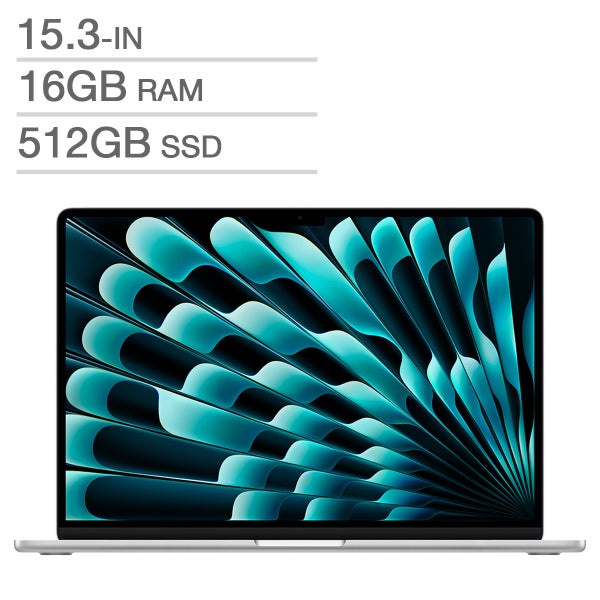 Apple MacBook Air 15.3 in., Apple M4 Chip – 16 GB RAM, 512 GB SSD