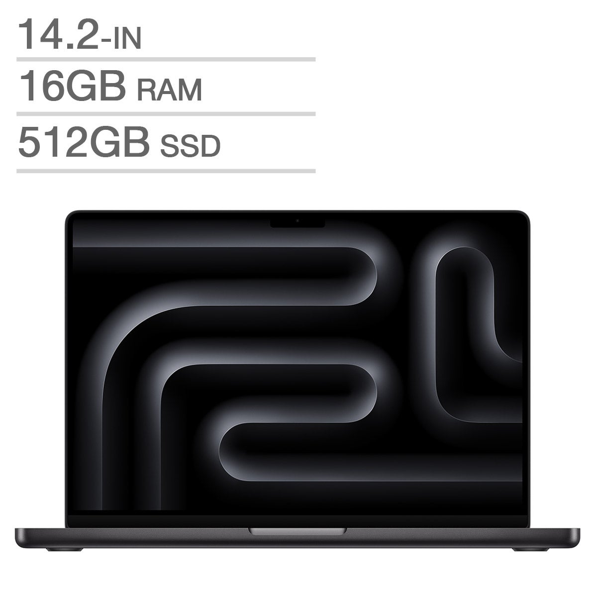 Apple MacBook Pro 14.2 in., Apple M5 Chip - 16 GB RAM, 512 GB SSD, Space Black