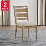 Echo Springs Fabric Dining Chairs, 2 pack