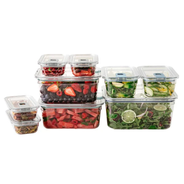 Pullbox Tritan Food Storage Set, 18-piece