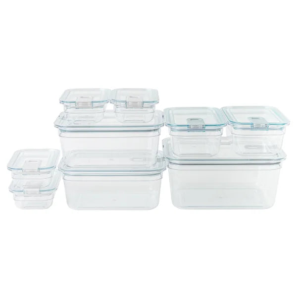 Pullbox Tritan Food Storage Set, 18-piece