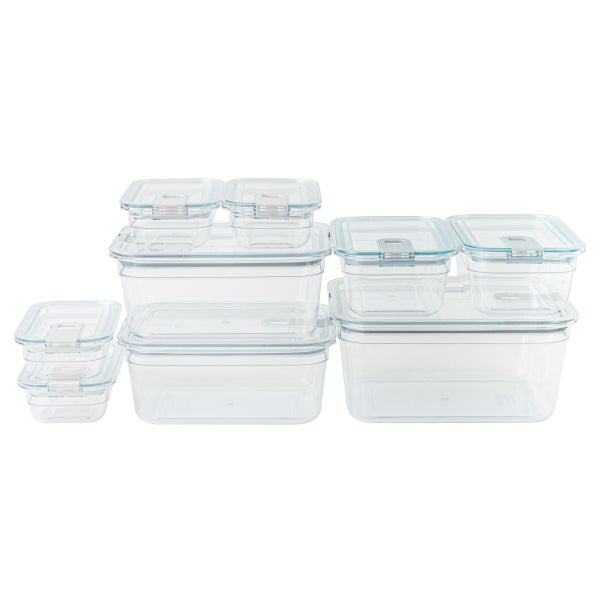 Pullbox Tritan Food Storage Set, 18-piece
