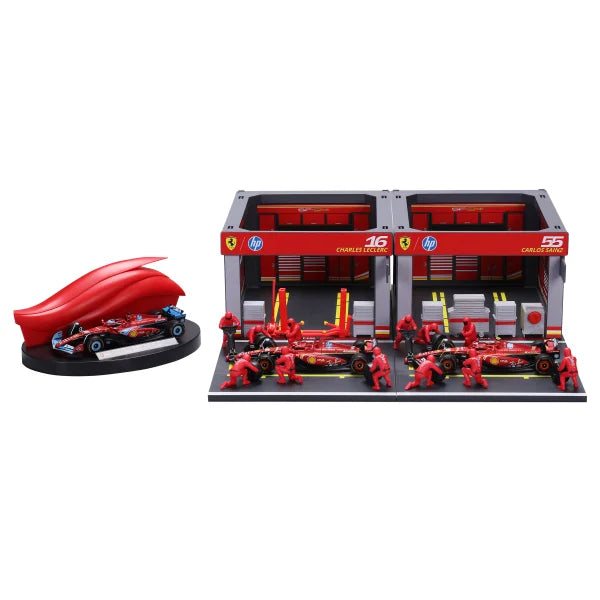 1:43 Ferrari Formula Racing Paddock