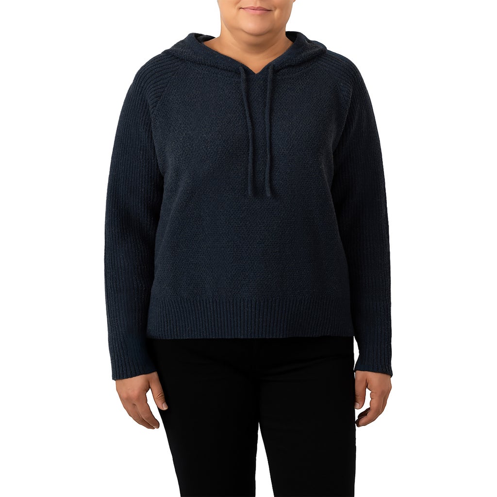 Kersh Women’s Knit Hooded Pullover Sweater