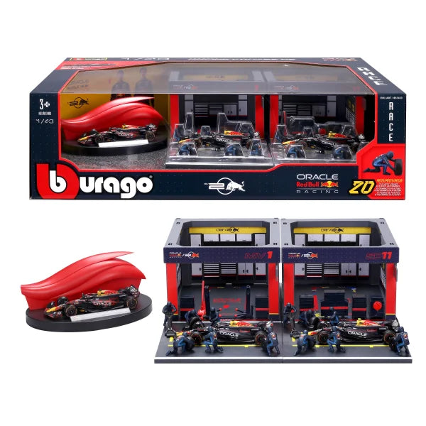 1:43 Red Bull Formula Racing Paddock