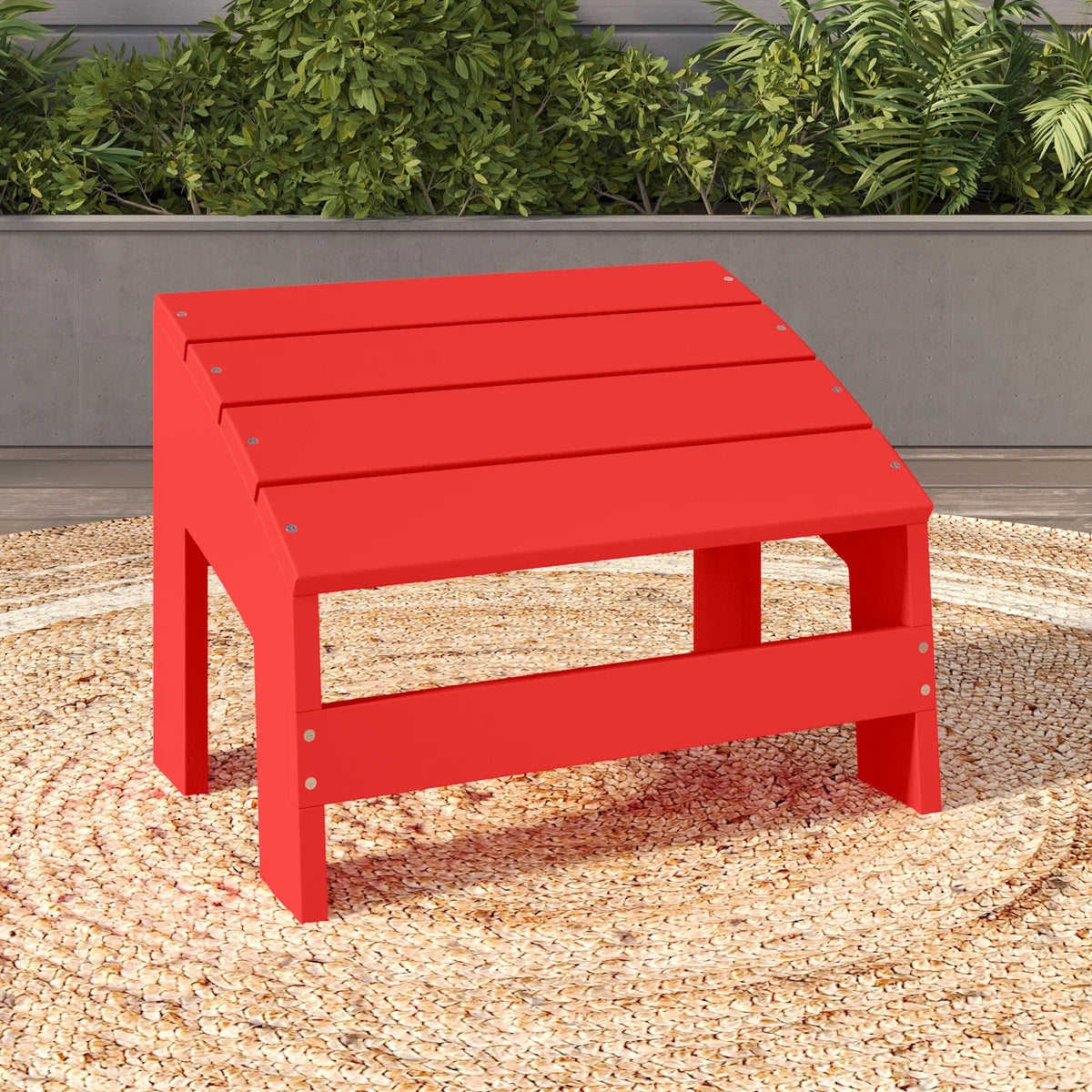 Crystal Harbor Living Adirondack Footstool