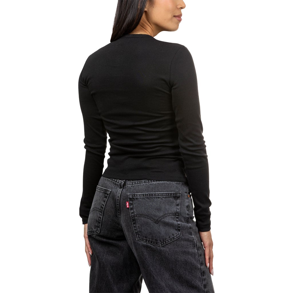 Calvin Klein Women's Long Sleeve Knit Henley